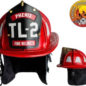 Phenix Leather Fire Helmet